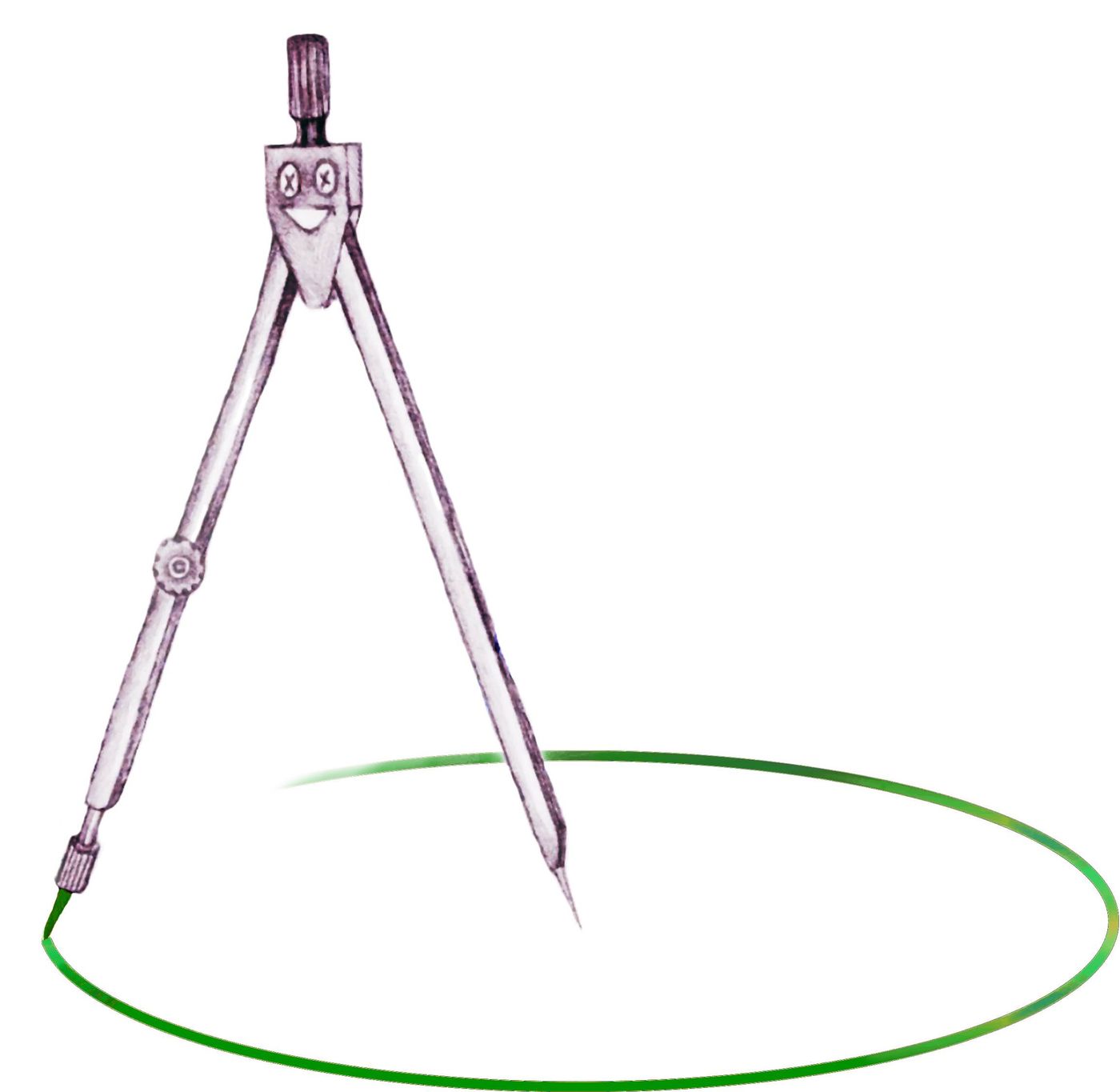 Sirkel joonistab ringi