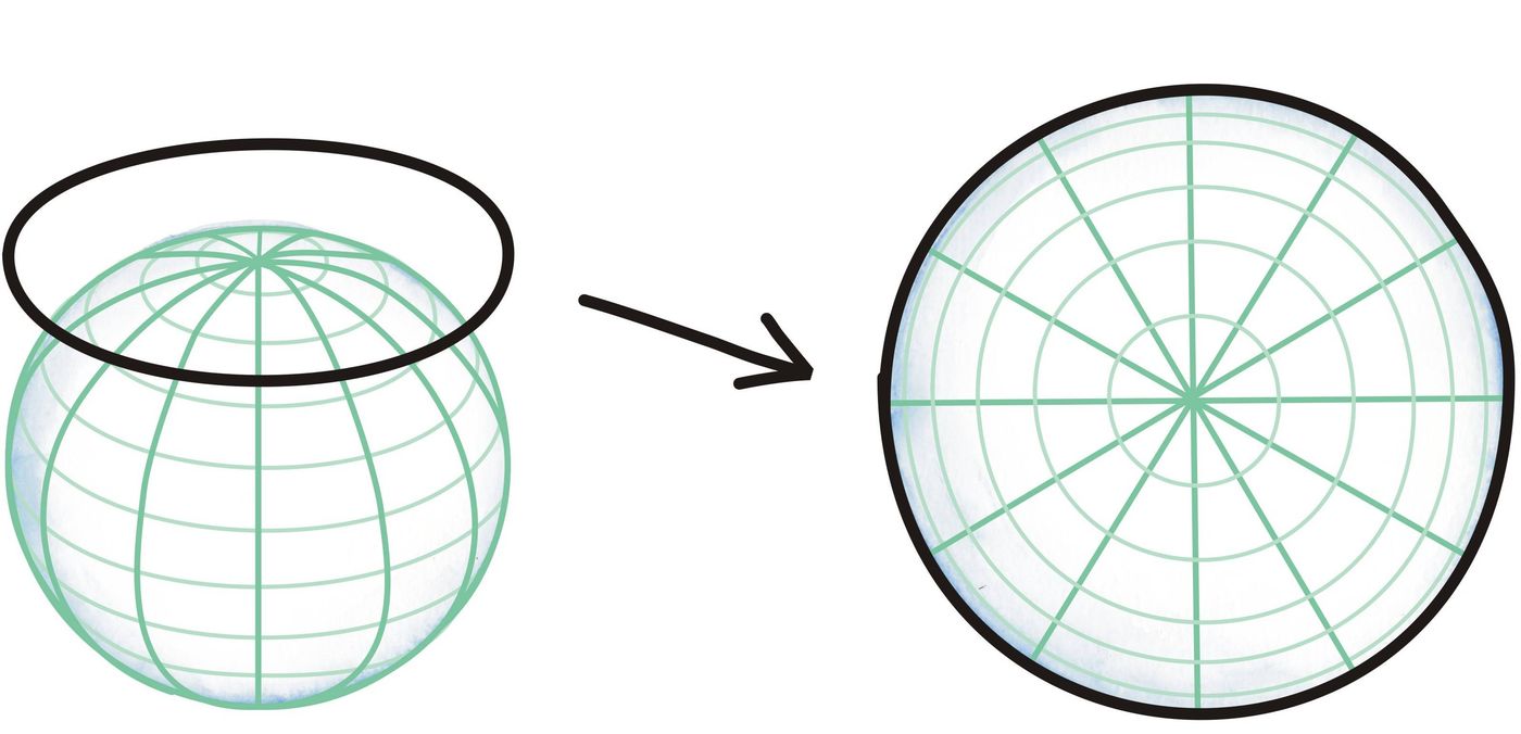Teeb Maast tema projektsiooni<br>