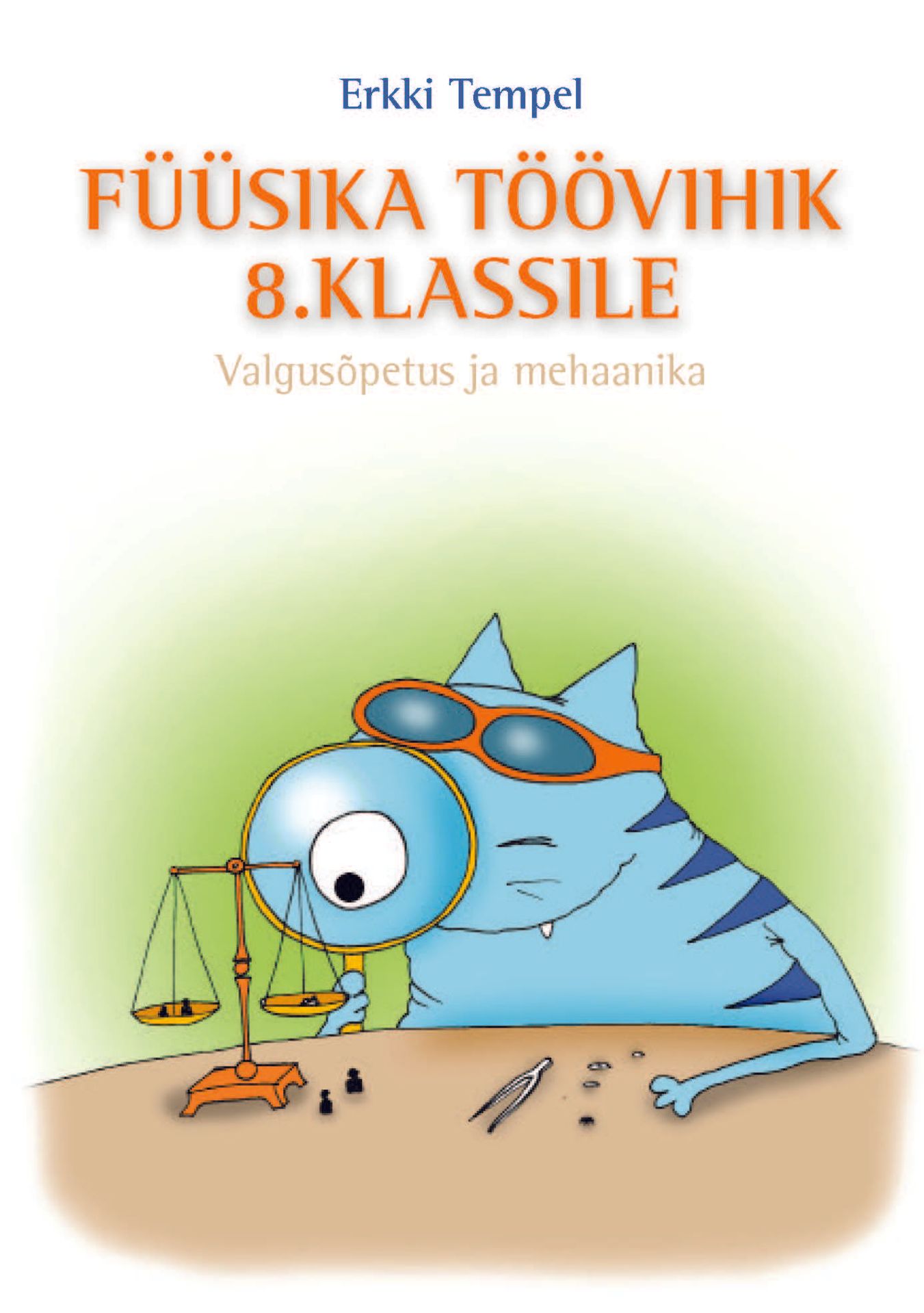 8.klassi füüsika töövihiku kaas