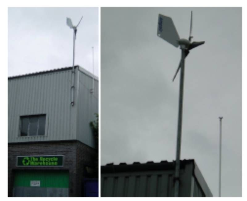 Ampairi „600 W“ mikroturbiin