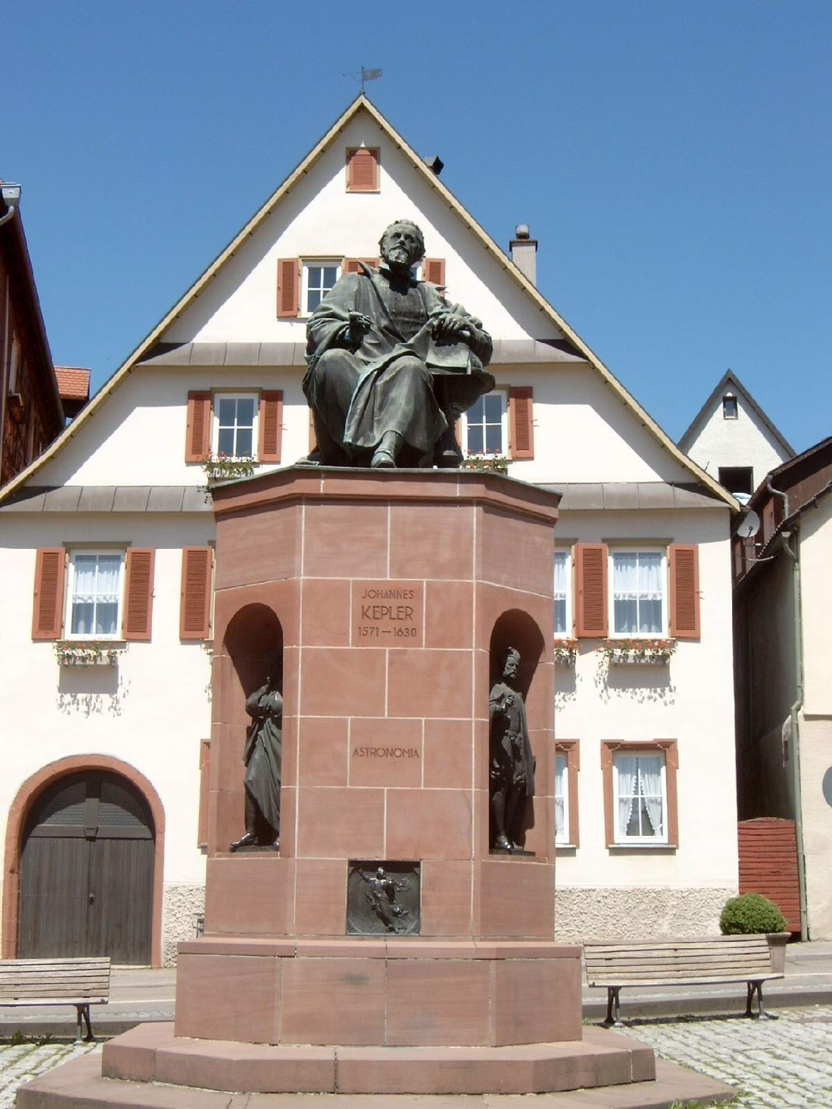 Johannes Kepleri monument Weil der Stadtis