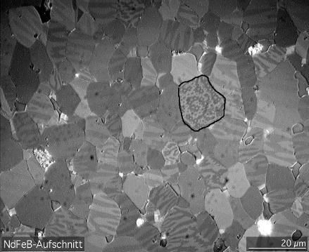 Magnetdomeenid neodüümmagnetis