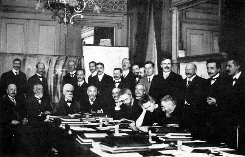 Esimesest Solvay kongressist osavõtjad (1911. aasta)