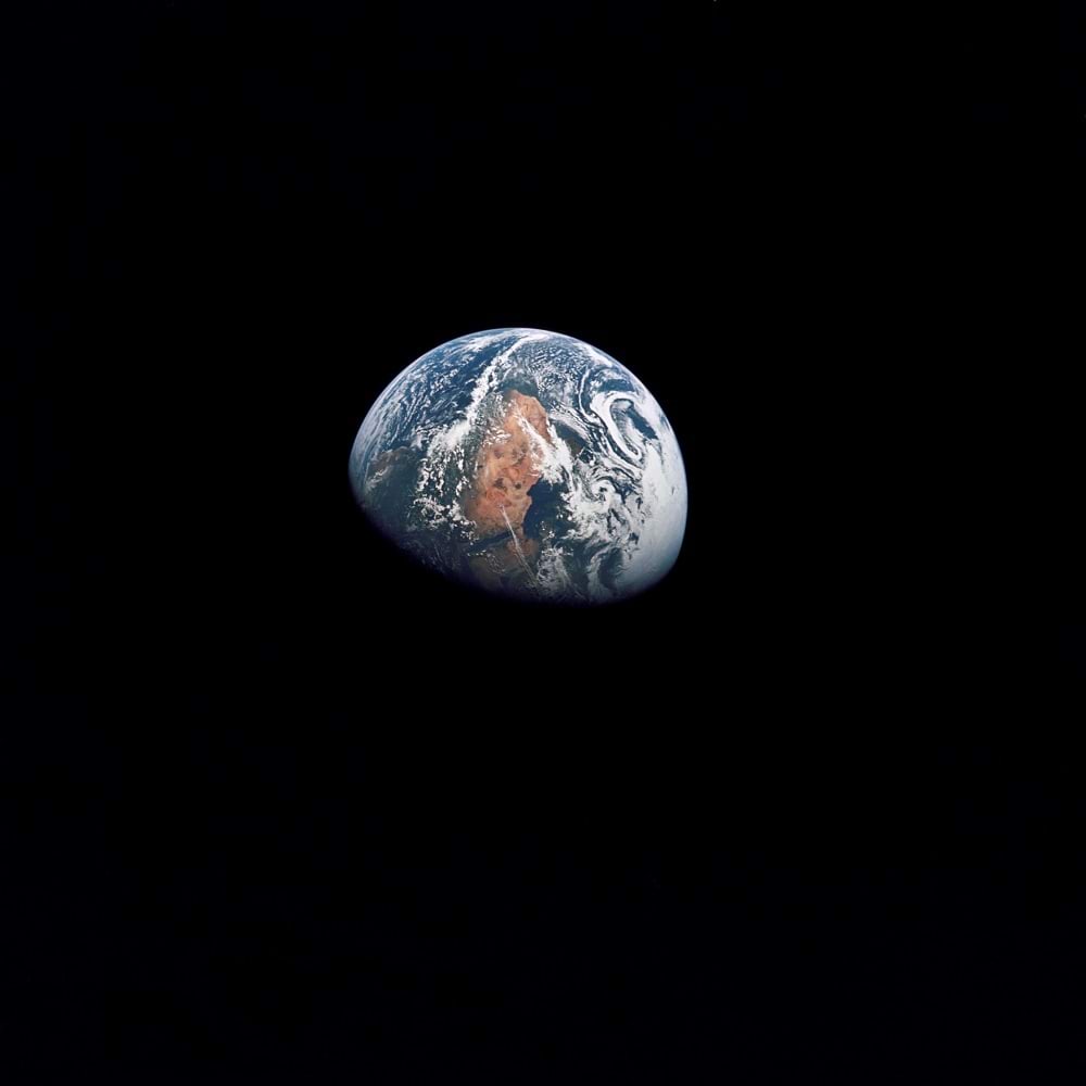 Maa pildistatuna kosmoselaeva Apollo 10 pardalt