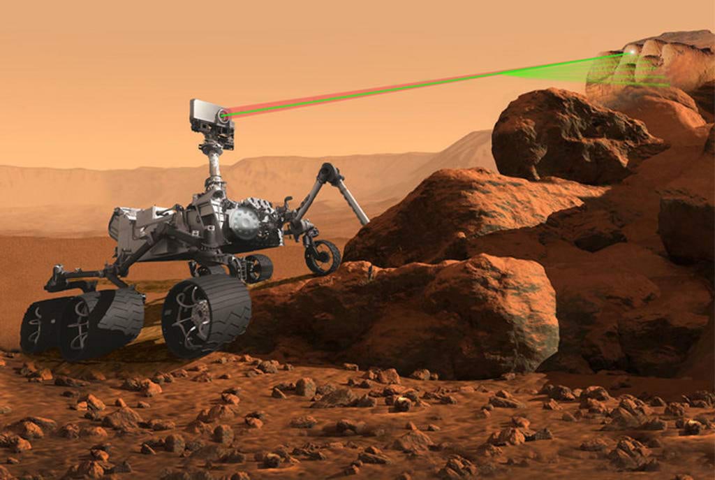 SuperCam Mars Rover'il
