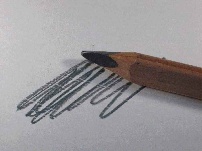 Grafiitsüdamikuga pliiats