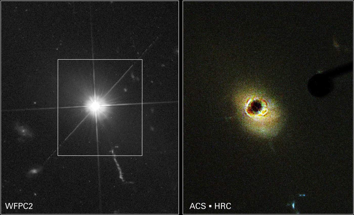 Kvasar 3C 273 ja selle koroona