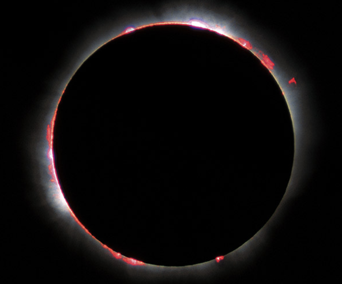 Kromosfäär 11 august 1999 päikesevarjutuse ajal