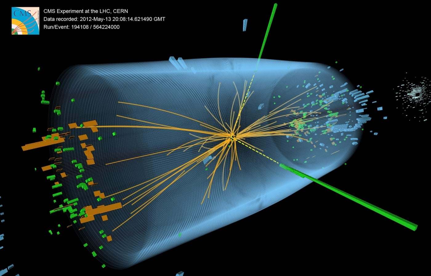 CMSi pilt Higgsi lagunemisest