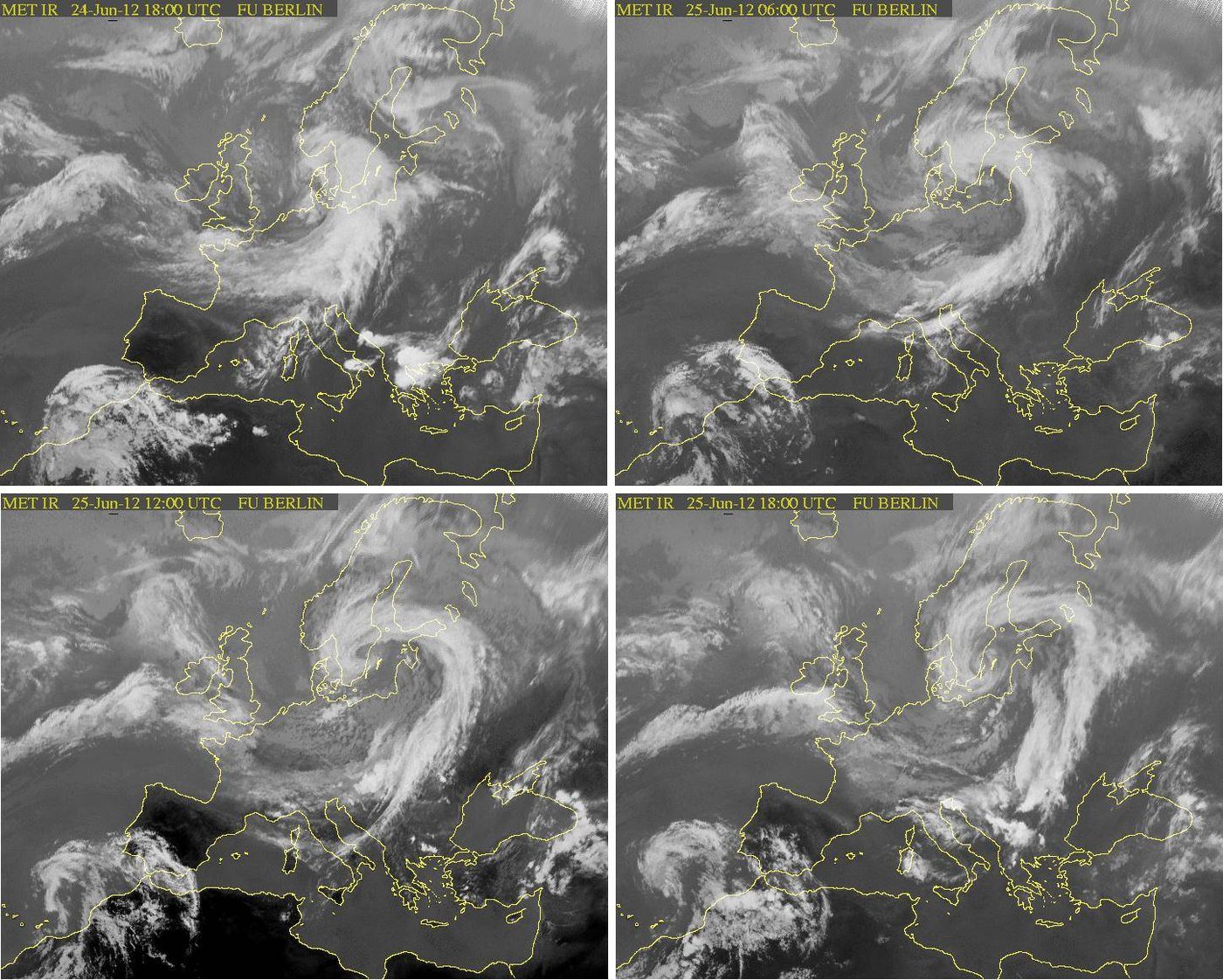 Ilma saabumine satelliidipiltidel