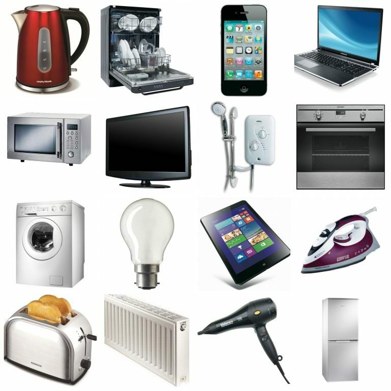 Some electrical appliances