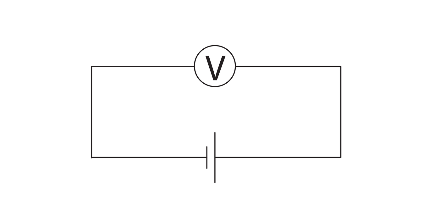 Measuring the current source voltage