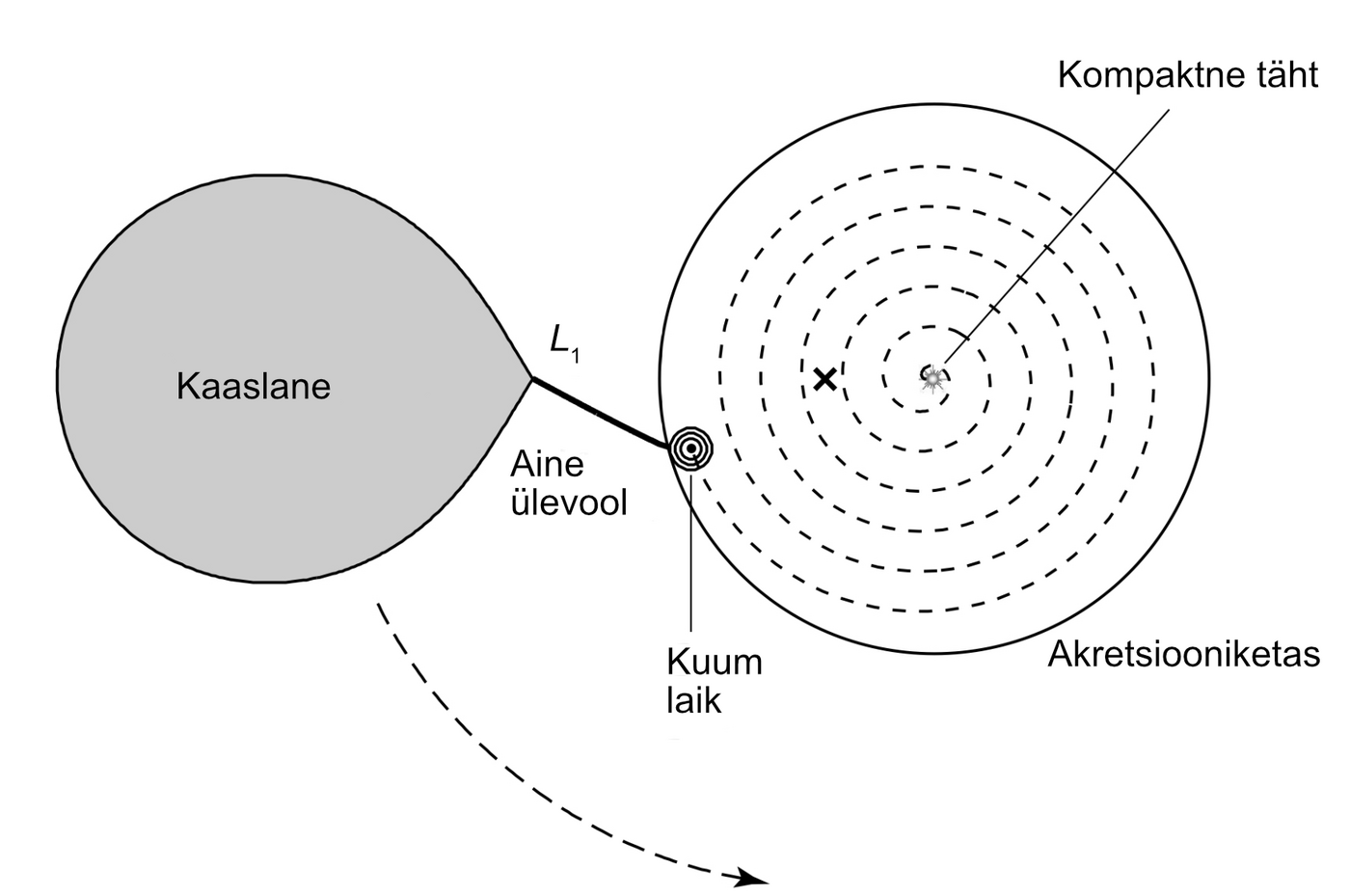 Aine akretsioon ja akretsiooniketta moodustumine