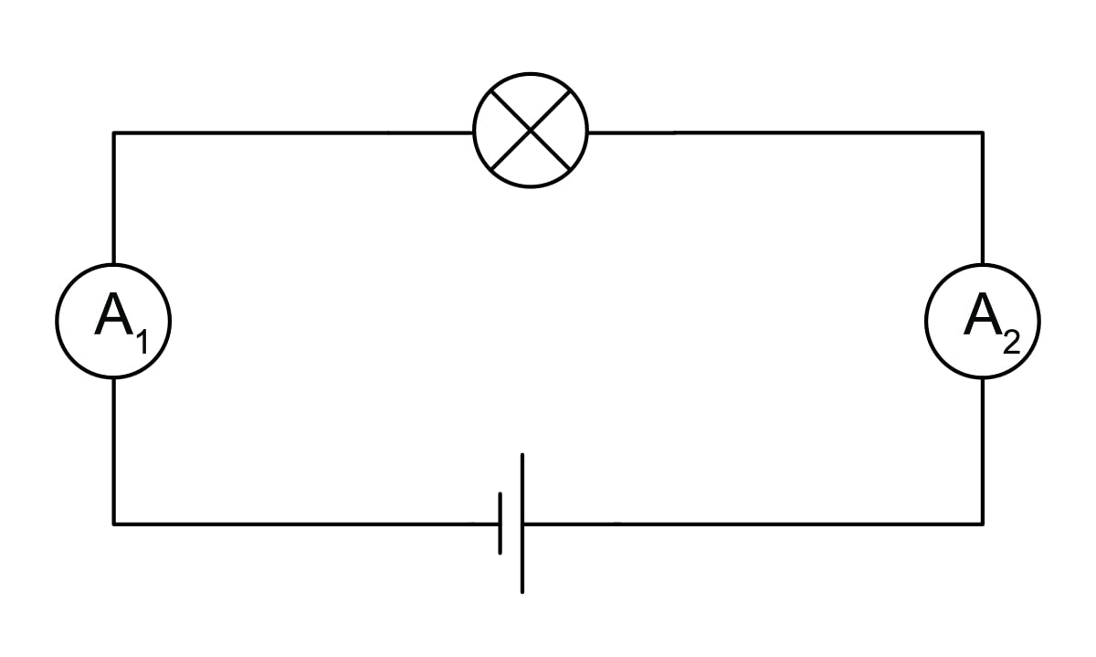 Vooluring kahe ampermeetriga