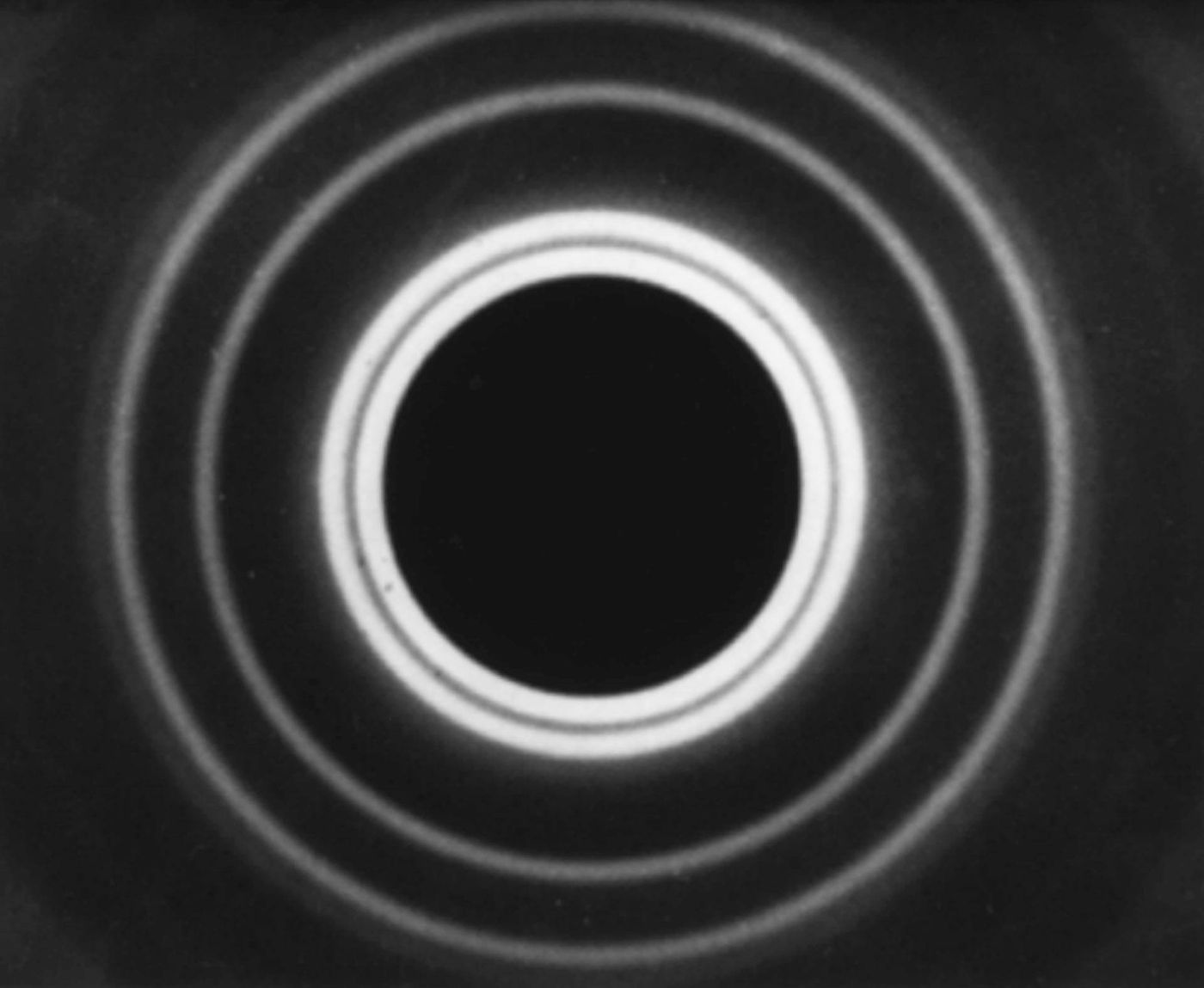 Elektronide (ainelainete) difraktsioonipilt<br>